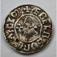 Английский пенни серебро