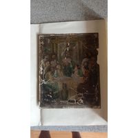 Хромолитография 1898 года "Тайная вечере"