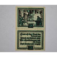 5+5 пфеннигов  Германия нотгельд