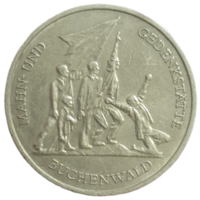 10 марок 1972 "Мемориал "Бухенвальд"