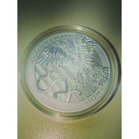 Монета Золотой орёл,Мальта 2023г.серебро 999.9 проба,унция.