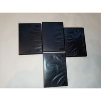 Лот коробок для dvd черные, белые дисков 6 шт.