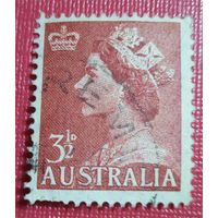 Лот 199 Австралия (1953) Стандартный выпуск 1953-1956гг Королева Елизовета II AU229