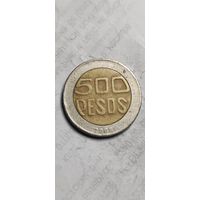Колумбия 500 песос 2008
