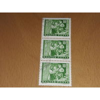 Венгрия 1964 Почтальон 3 марки