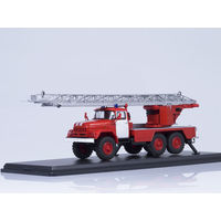 АЛ-30 (131), красный с белыми полосами