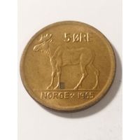 Норвегия 5 оре 1965