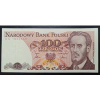 100 злотых 1986г, UNC, с 1 рубля (распродажа коллекции).
