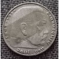 2 рейхсмарки 1939 D