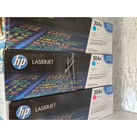 Картриджи Laser jet 504a, 3 штуки, старт с 10 руб