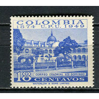 Колумбия - 1950 - 75-летие ВПС. Архитектура 18С - [Mi.596] - 1 марка. MNH.  (Лот 54Gx)-T4P26