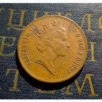 2 пенса 1991 Великобритания #01