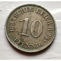 Германия 10 пфеннигов, 1908 A - Берлин 2-1-35