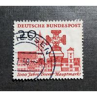 Марка Германия 1958 год 1000 лет главному  рынку Трира
