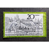 Марка Германия 1970 год Города