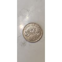 Сингапур 10 цент 1991
