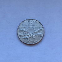 25 центов 2003 P штат Миссури
