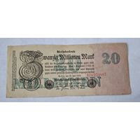 1923 Германия 20 000 000