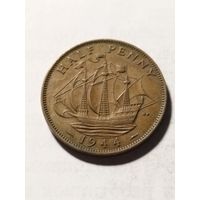 Великобритания 1/2 пенни 1944