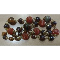 Бусы времен СССР. 60см