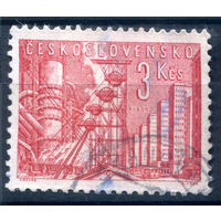 Чехословакия - 1961г. - 400 лет городу Кладно - 1 марка - полная серия, гашёная [Mi 1268]. #3-WB-78-A-1
