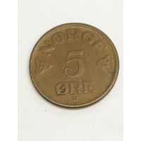 Норвегия 5 оре 1953