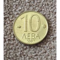 Болгария 10 левов, 1997 UNC