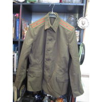 Китель полевой ПШ майора автомобилиста ВС СССР, размер 50/4.