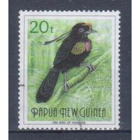 [155] Папуа Новая Гвинея 1993. Фауна.Птица. Гашеная марка.
