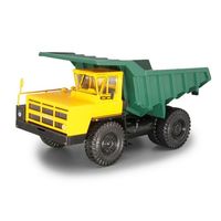 Карьерный самосвал-7522, желтый / зеленый