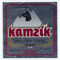 Этикетка пива Kamzik Словакия П723