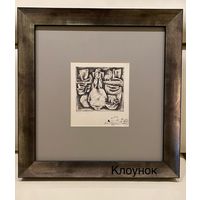 Картина. Борис Заборов. Бумага. Тушь. Boris Zaborov. ЧСХ. Оригинал. Редкость!