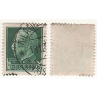 Италия (Mi) IT 304X 25 чентезимо 1929-1946 год Imperial Series - Effigy of King Vittorio Emanuele III to the left (1) (m37)