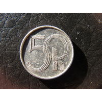 Чехия. 50 геллеров. 1993. С 20 копеек. Распродажа коллекции. Смотрите другие лоты.