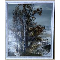 Картина Дедюли В.В. Осень на холсте в новой раме