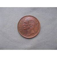 Саравак 1 цент  1889 год Чарльз Брук Королевство Саравак (1831-1946)