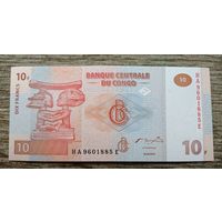 Werty71 Конго 10 франков 2003 UNC банкнота
