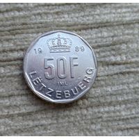 Werty71 Люксембург 50 франков 1989