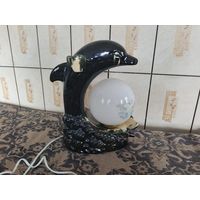 Большая керамическая лампа из СССР