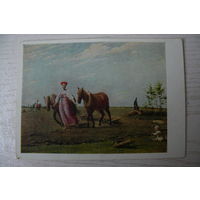 Венецианов А., На пашне. Весна; 1957.