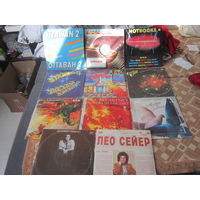 11-пластинок зарубежных исполнителей из 80-х