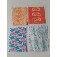 Обертка от жевательной резинки.