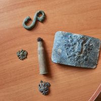 Кисточка из использованной русской гильзы, ПМВ