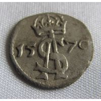 Двуденар 1570 Вильно