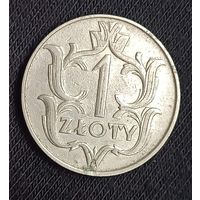 1 злотый 1929  Польша  Rzeczpospolita Polska 1929