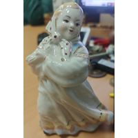 Плясунья. Городница ГФЗ 1950е Статуэтка фарфор СССР