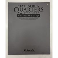 Карта коллекционера для квотеров  1999-2009 (Квотер)