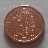 2 евроцента, Испания 2022 г.