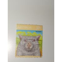 Австралия год 1987.  с изображением Вомбат