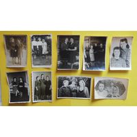 Фото "Женские портреты", Поставы, 1940-1960-е гг., 9 шт.